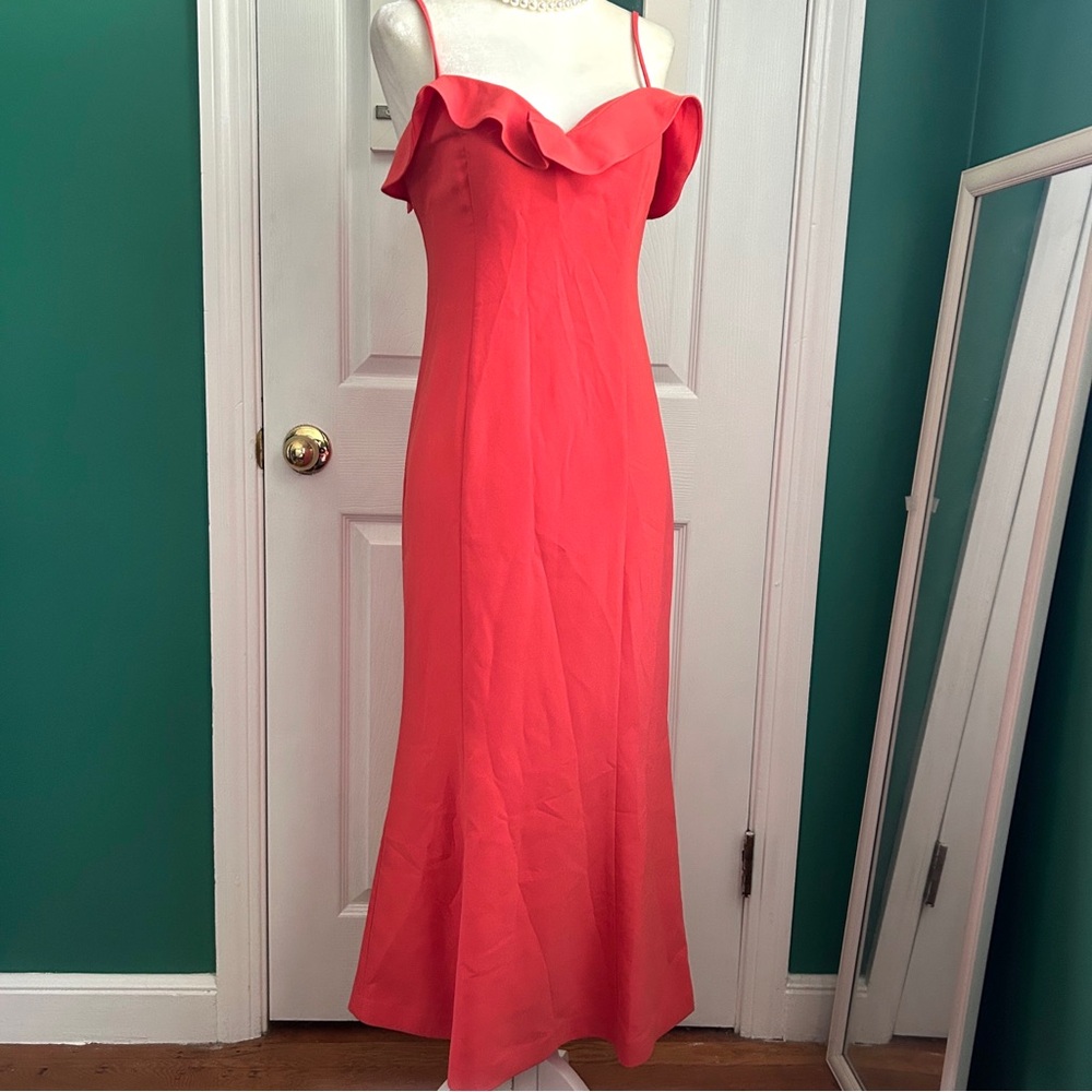 Likely Johnna Sweetheart Midi Dress in Fiesta Size 4